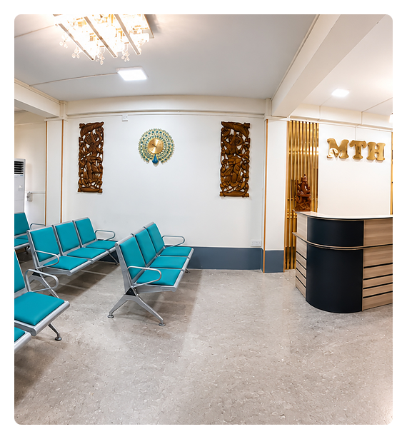 Moe Thee Clinic and Hospital Reception & Waiting Lobby